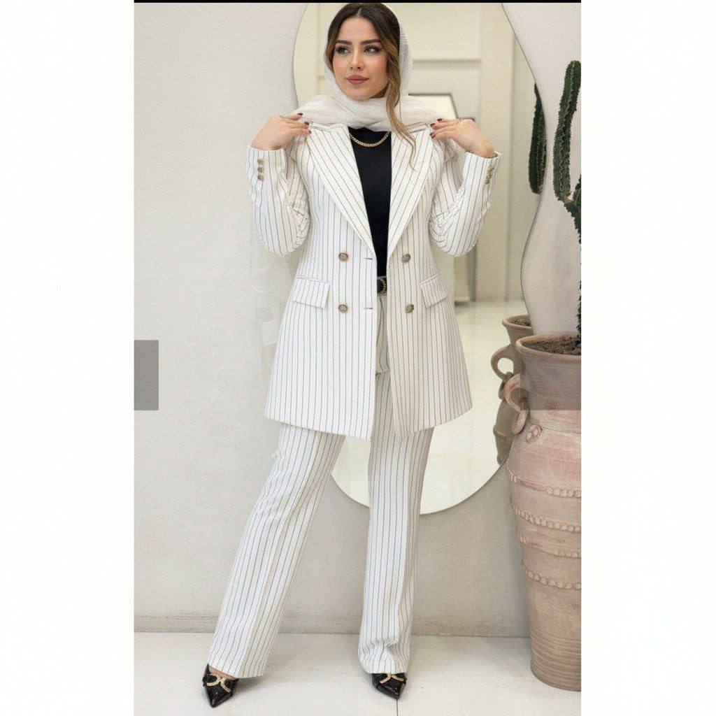 ست کت شلوار دیپلمات روناک