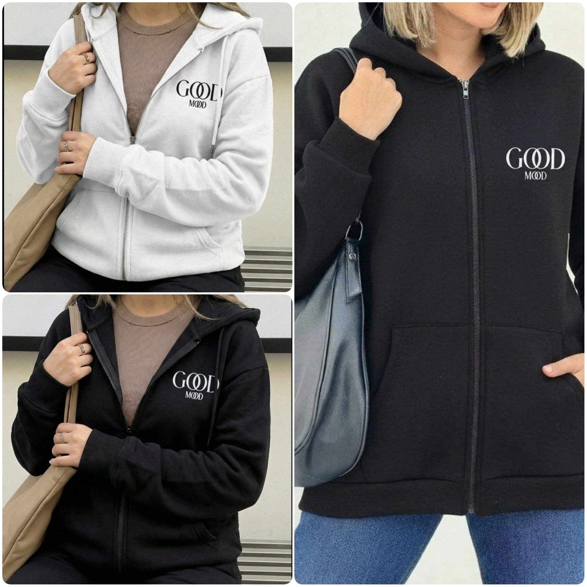 سوییشرت دورس تو کرکی  GOOD MOOD