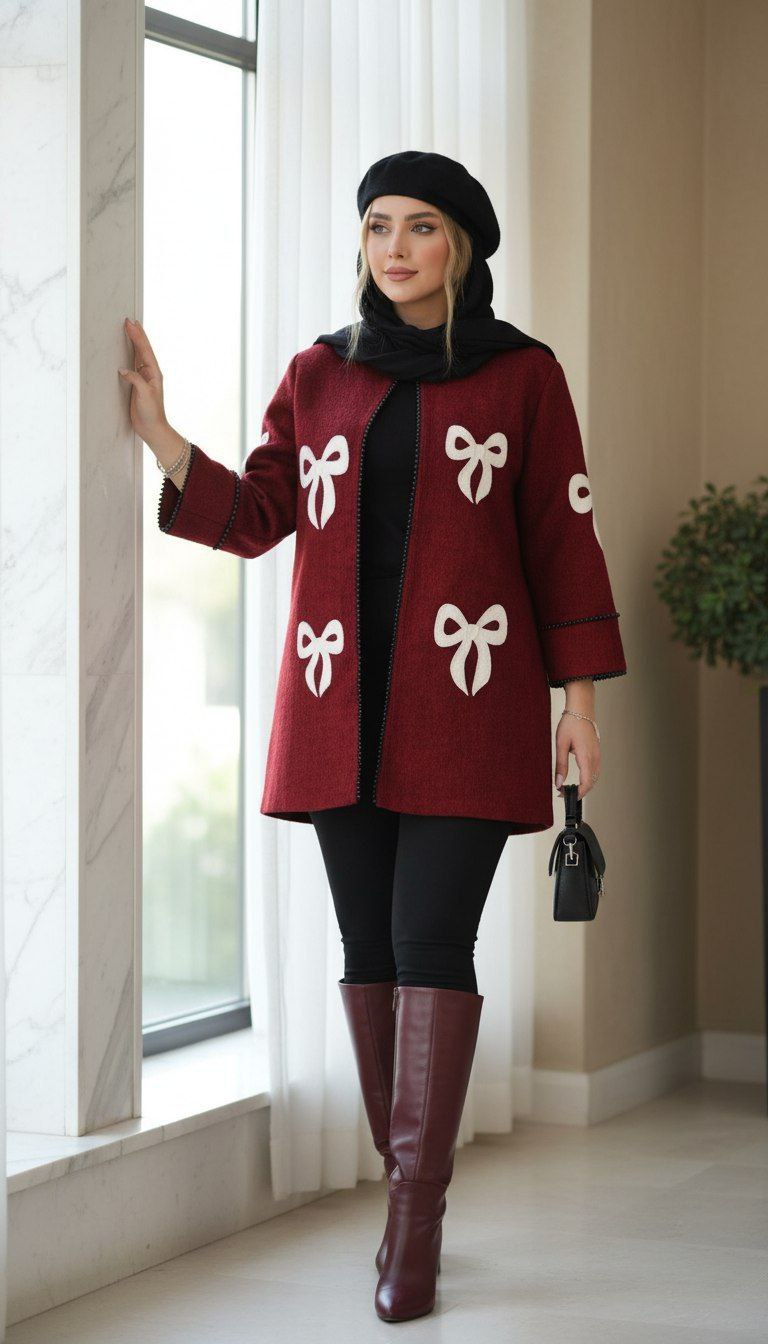 کت یلدایی مخمل جودون  دنیز