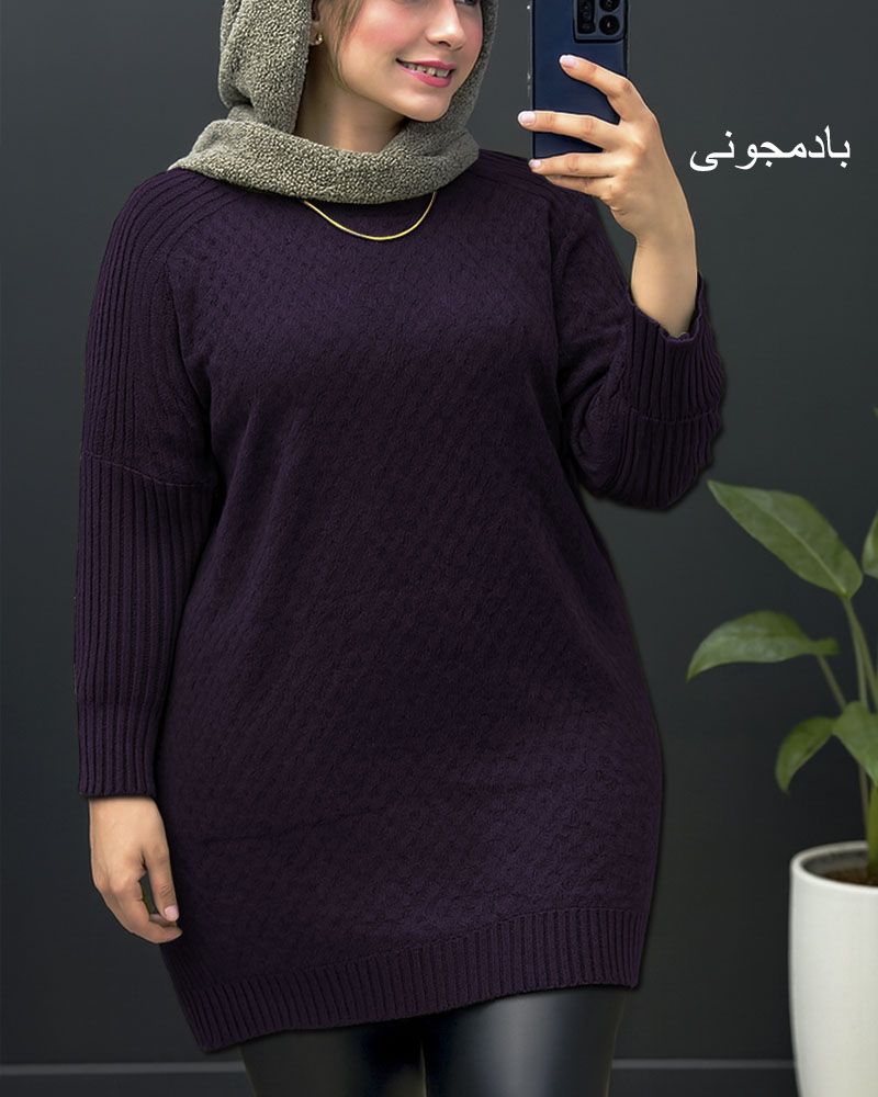 تونیک بافت نخ ترک زنانه