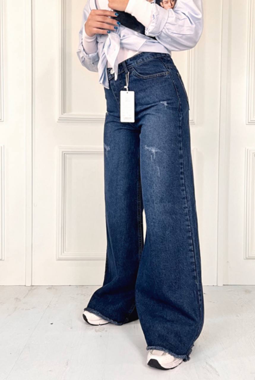 شلوار بگ جین ترک پیزلی