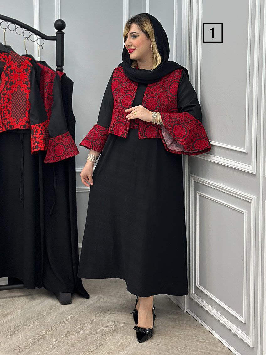 ست یلدایی تافته گلیمی و اسکاچی نازگل  گیسو