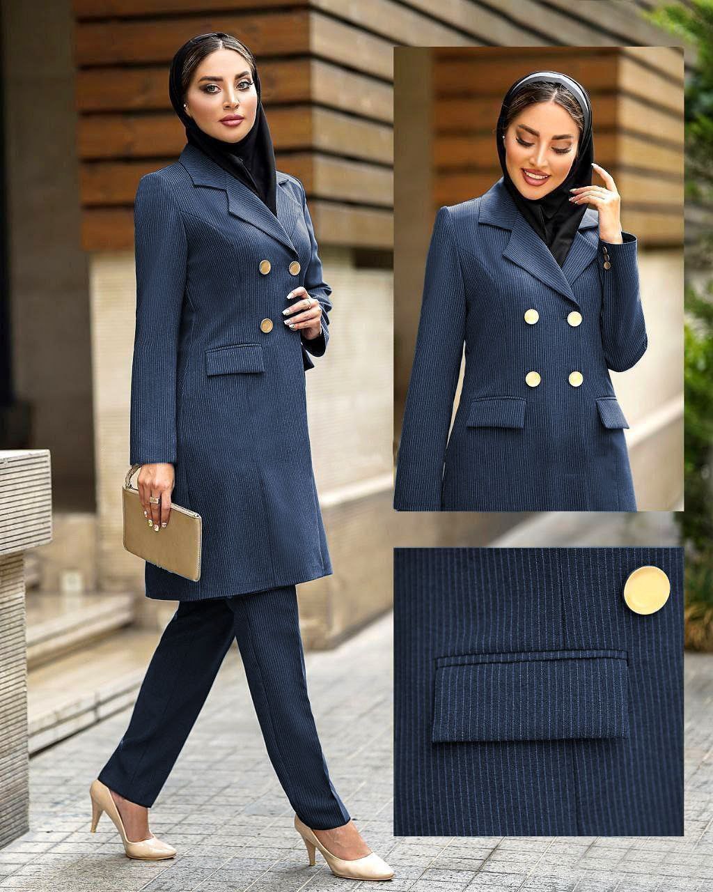 مانتو شلوار اداری دیپلمات بیتا  کیفیت عالی