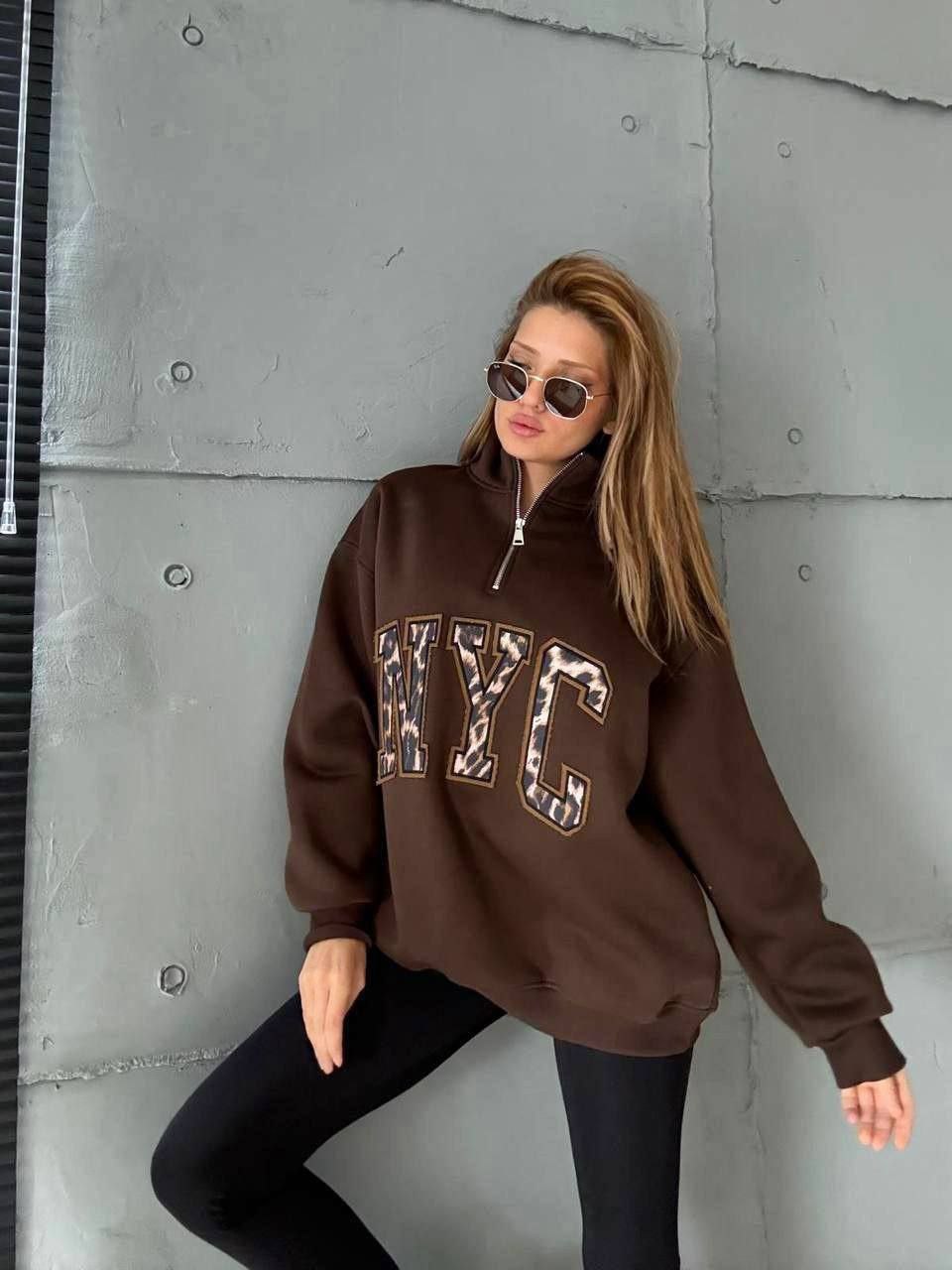 دورس تو کرکی نیم زیپ NYC بزرگ