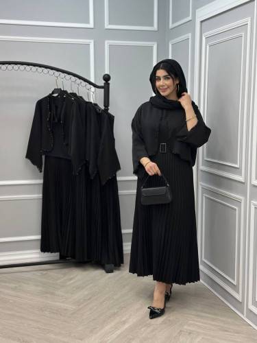 ست سه تیکه سارافون  و کت و کمربند مازراتی  مدل نیلماه