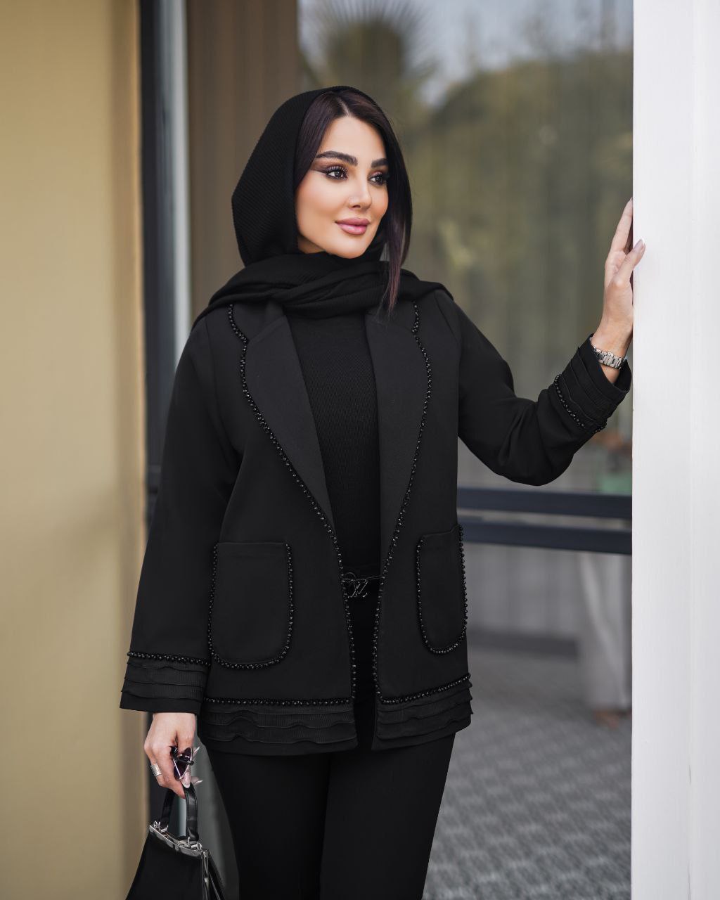 کت مزونی شیک کرپ مازراتی  وارداتی هلن