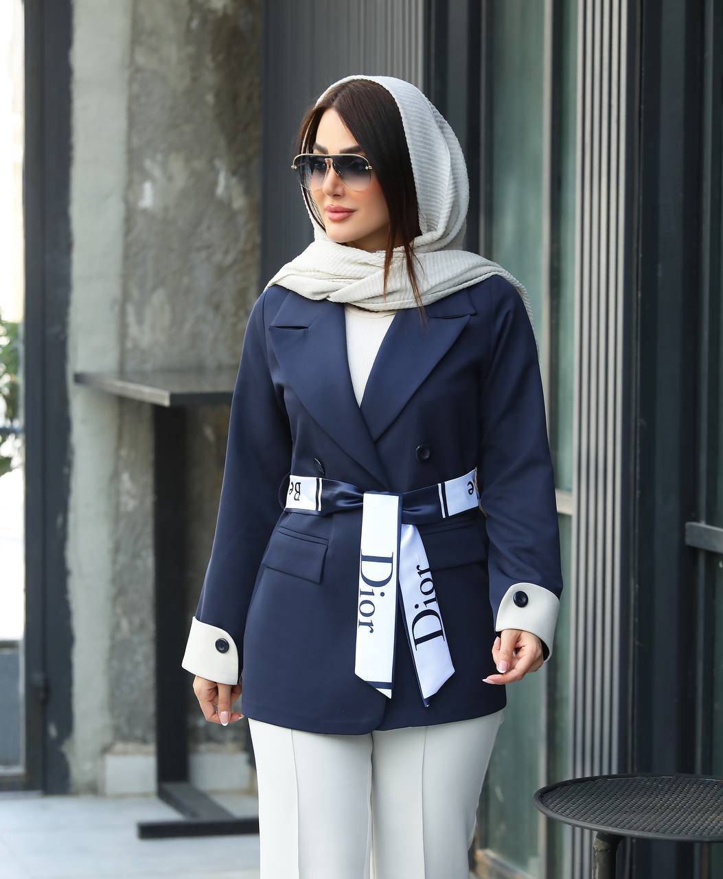 مانتو کتی یقه بلیزر سوپر مازراتی گرم بالا سوین
