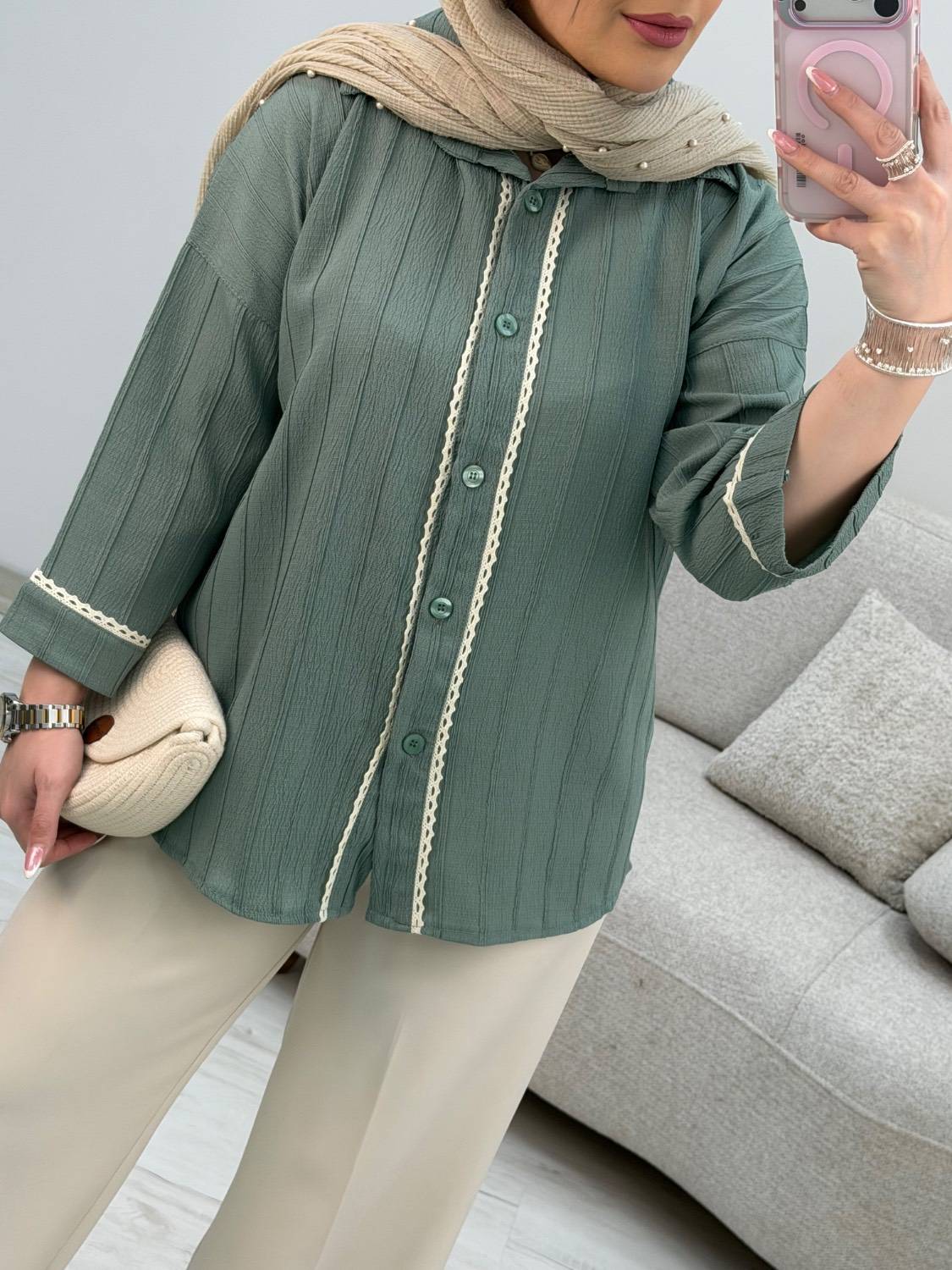 شومیز مراکشی باخرجکار گیپور دیبا