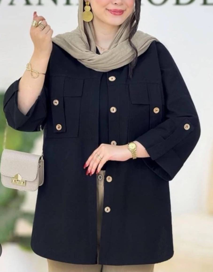 مانتو جیب صلیبی ایوا مسیحا