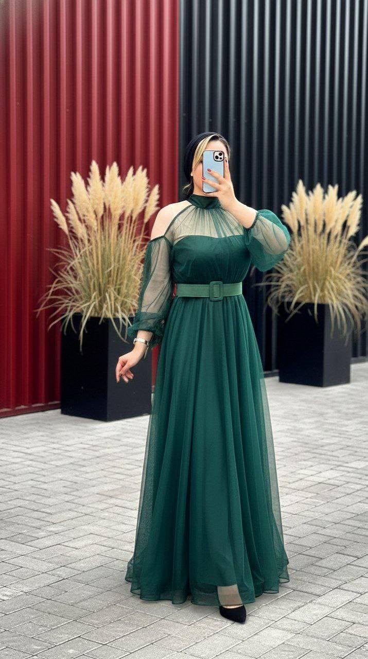 ماکسی مجلسی تور با خرجکار نوار دبی پریسا
