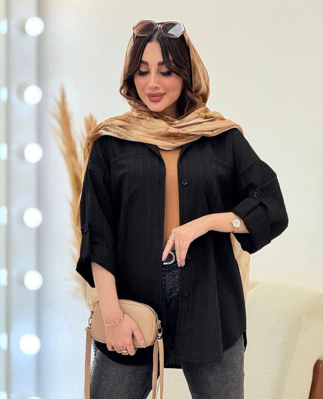 شومیز ایوا شیک و راحت فریک