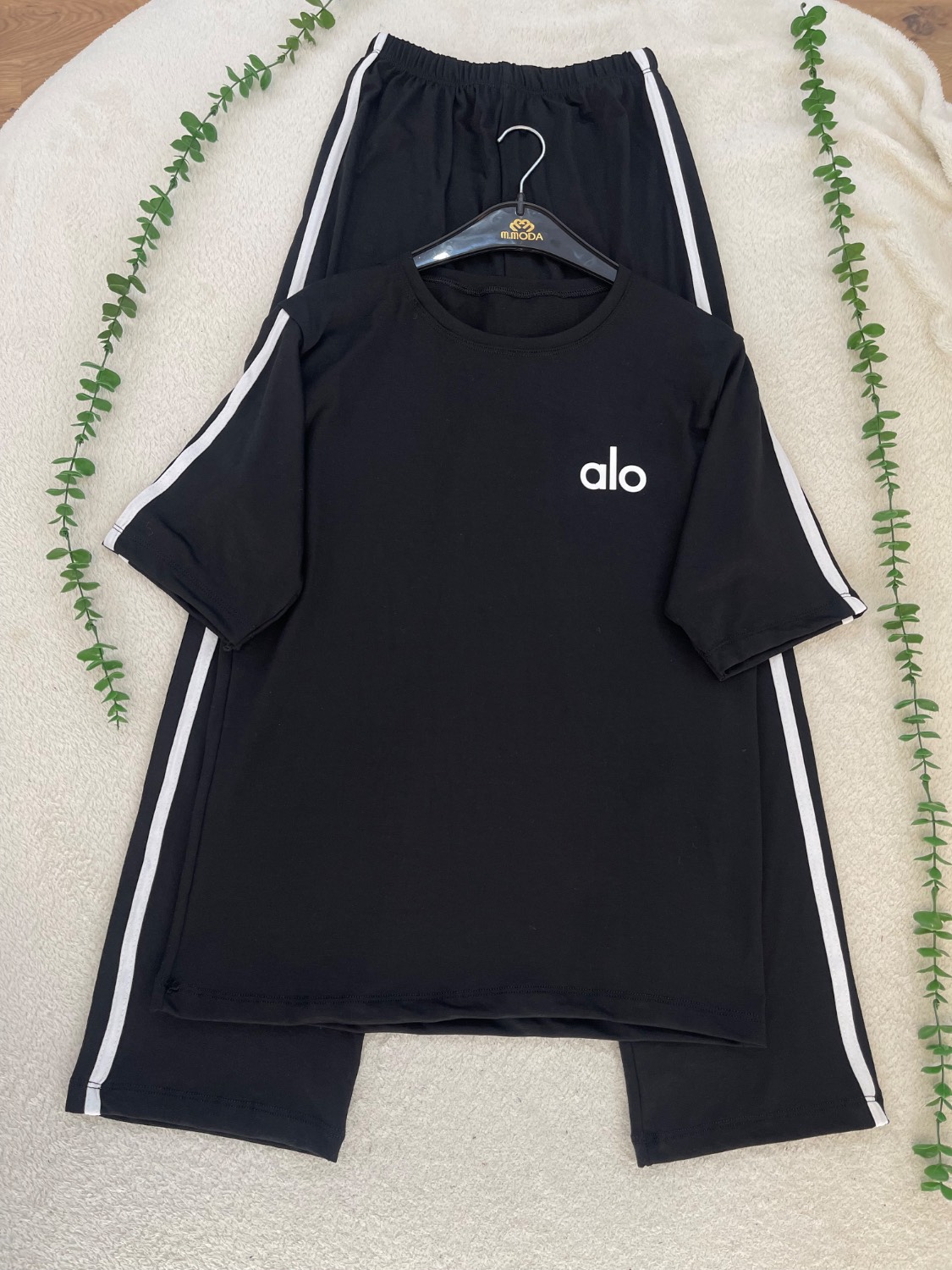ست تیشرت شلوار سوپر پنبه, باکیفیت مدل alo