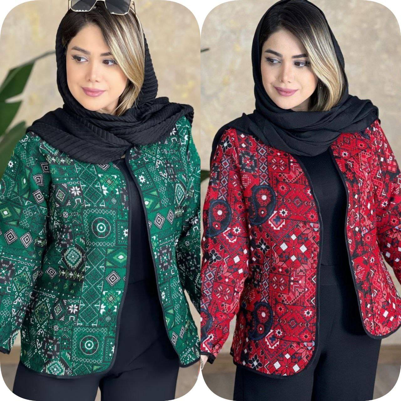 کت  گلیمی تافته سوزندوزی سنتی زیبا