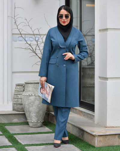 مانتو شلوار اداری زنانه فاستونی جلوه