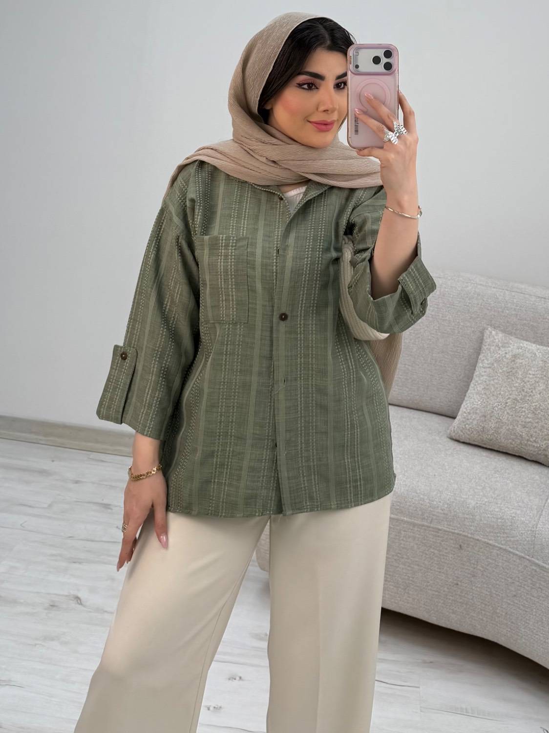 شومیز مانتویی شانتون کوک دوزی مینو حراجی