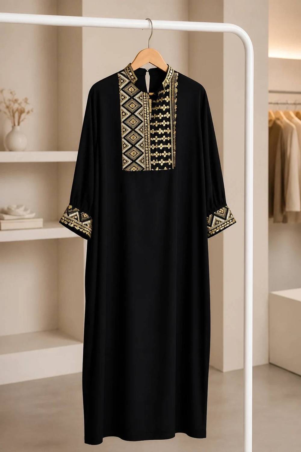 کفتان الیزه باکیفیت نگین کوبی شده مانا