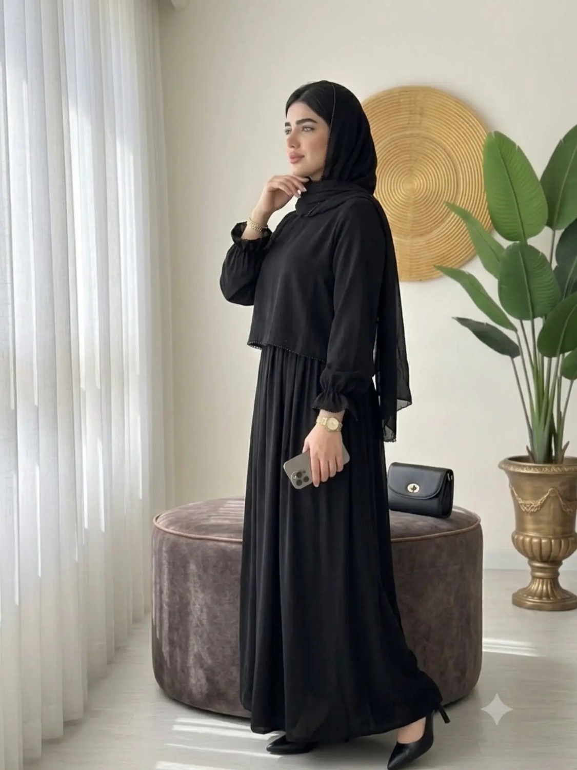عبا دوتیکه الیزه  درجه یک  مهلا