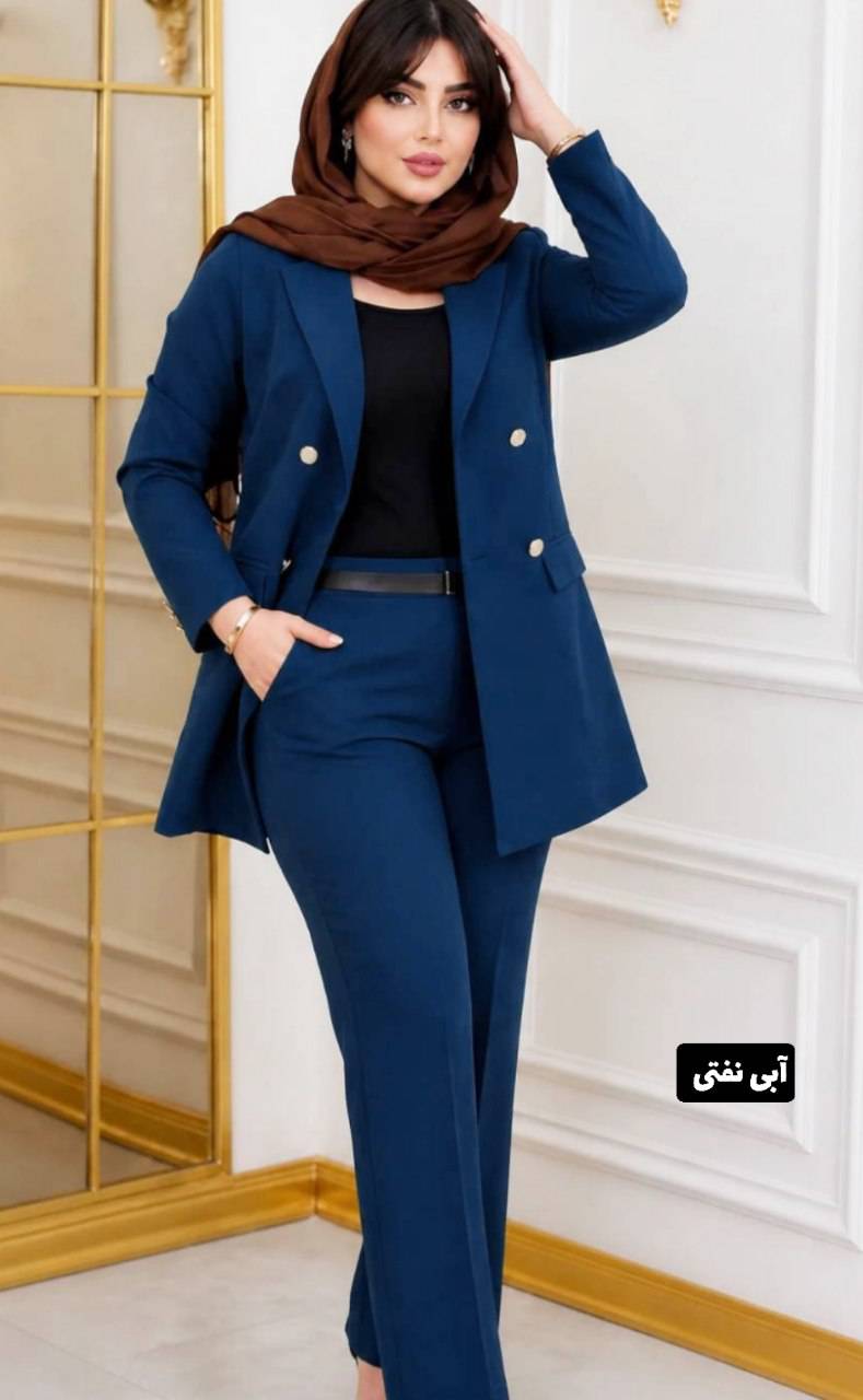مانتو شلوار مازراتی مدل سمانه