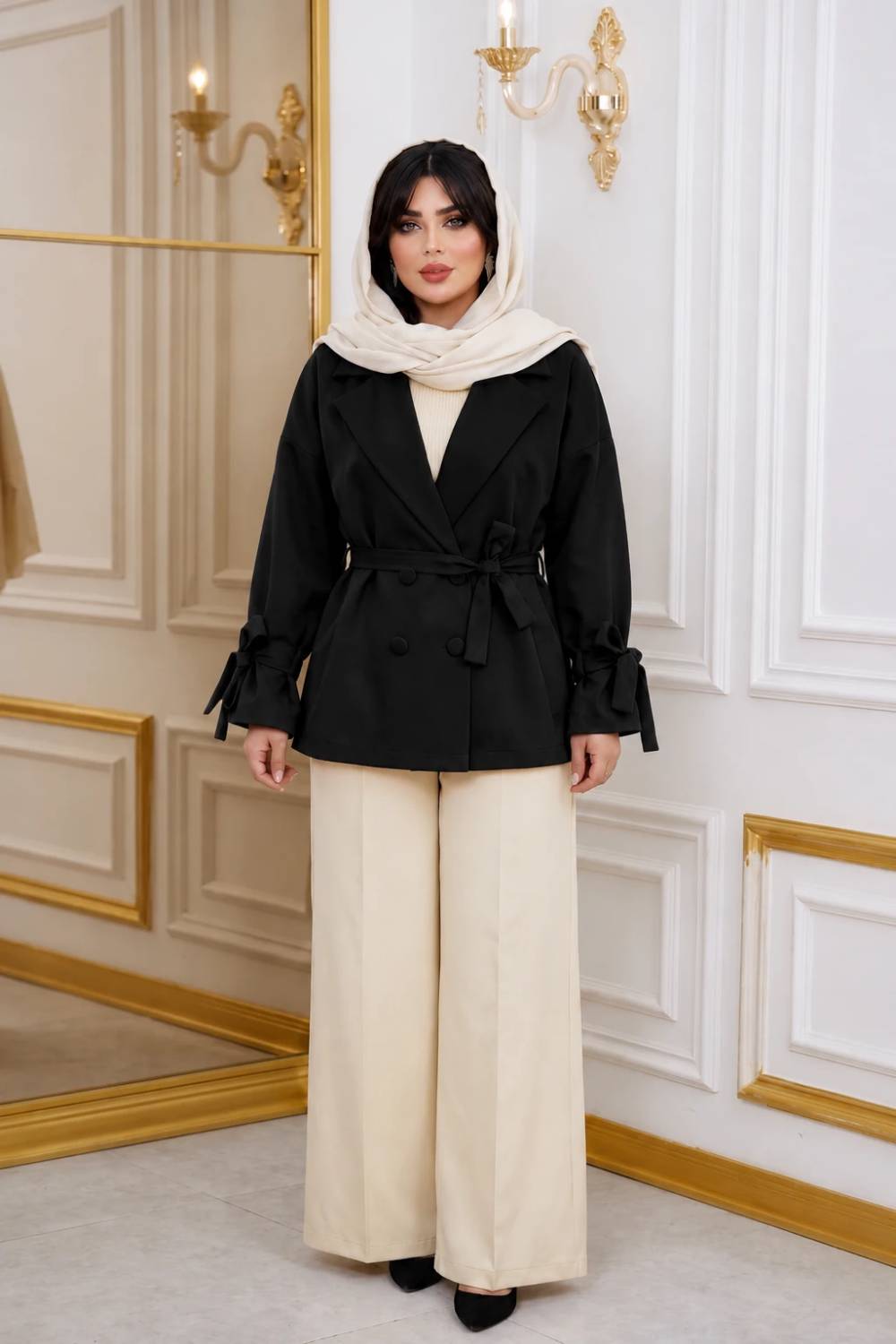 مانتو عروسکی مازراتی یاسمن