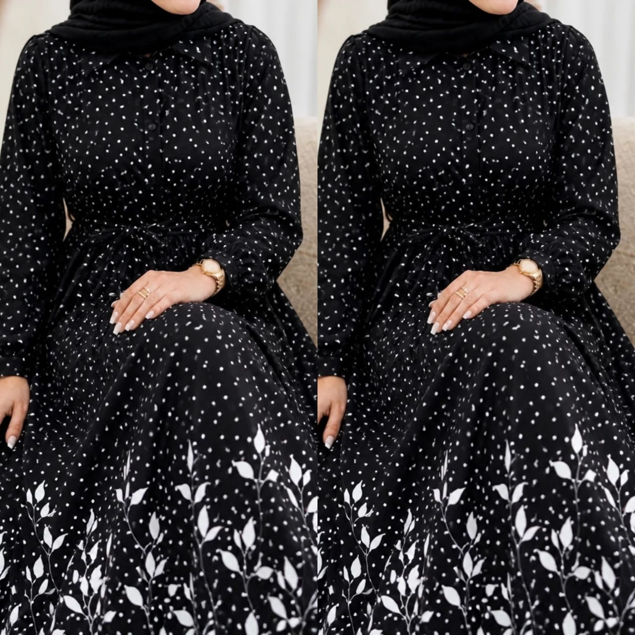 پیراهن بلند زنانه بوگاتی باکیفیت کتایون