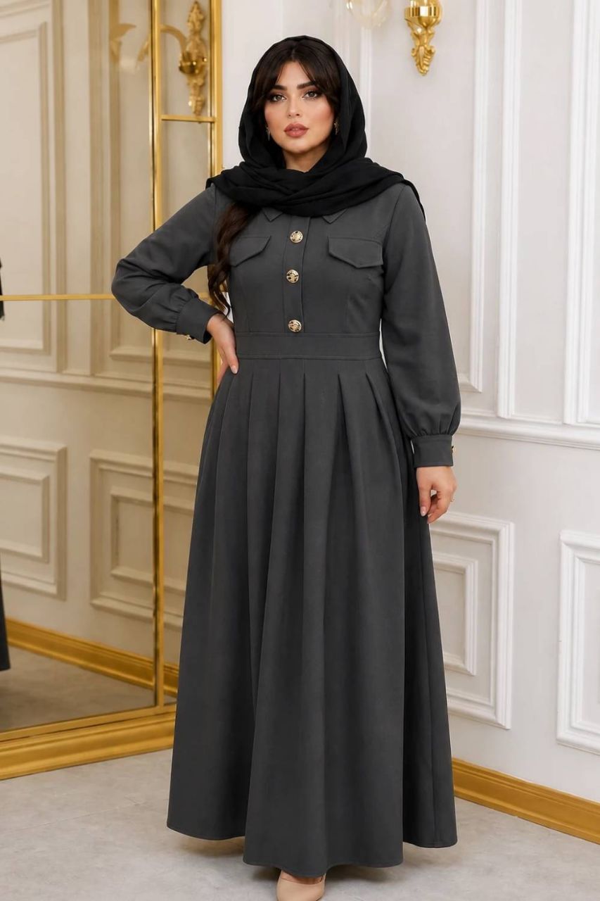 پیراهن بلند الیزه درجه یک مدل  ساره