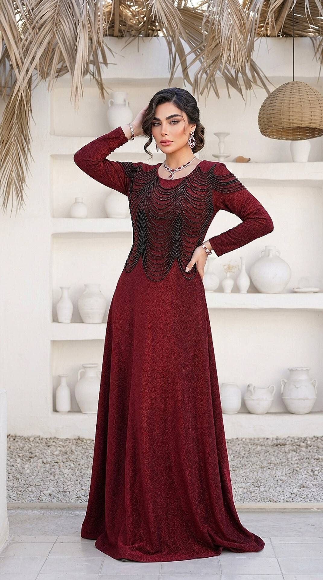 ماکسی مجلسی لمه روناک