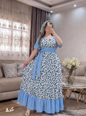 ست دوتیکه مرمر پیراهن ساحلی و اسکارف نخی خرجکار مازراتی