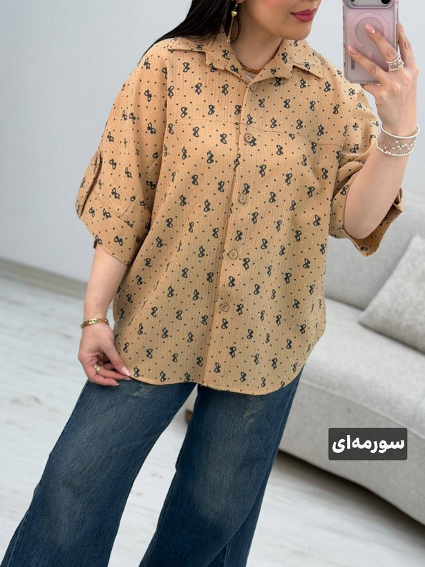 پانچ باکسی کراش ایوا نگین دار روشنک