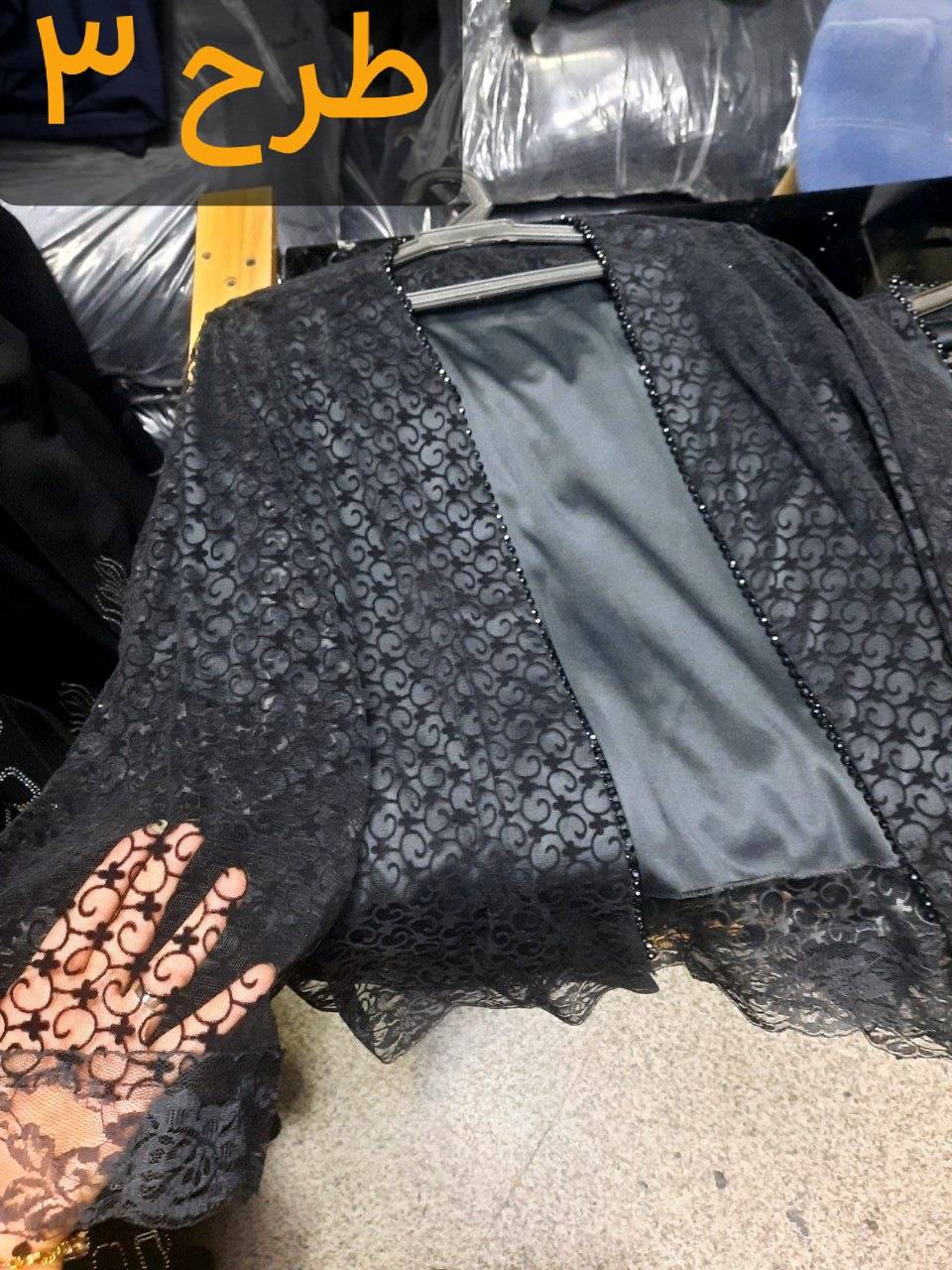 ست کت و دامن مجلسی پلیسه سیلک و تور مخمل کوبی کریستال دوزی شده ساناز