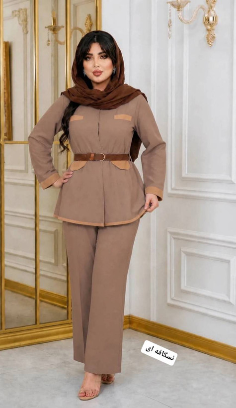 ست کت شلوار مازراتی مدل مینو