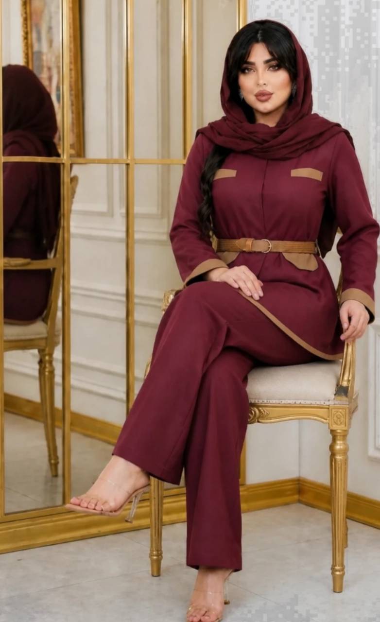 ست کت شلوار مازراتی مدل مینو