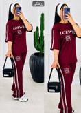 ست تیشرت شلوار سوپر اسپانبا کیفیت فول کش loewe