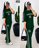 ست تیشرت شلوار سوپر اسپانبا کیفیت فول کش loewe
