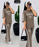 ست تیشرت شلوار سوپر اسپانبا کیفیت فول کش loewe