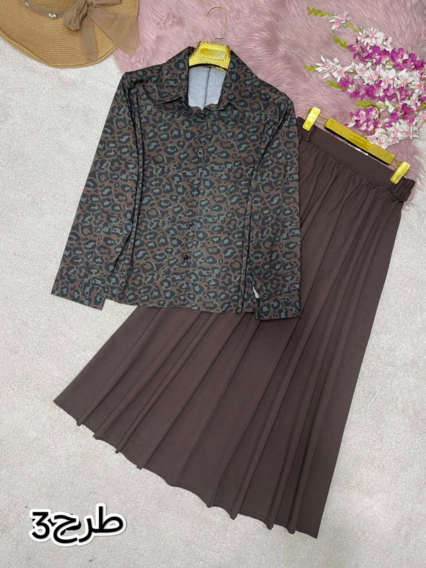 شومیز دامن کرپ بوگاتی ولنین دلارام