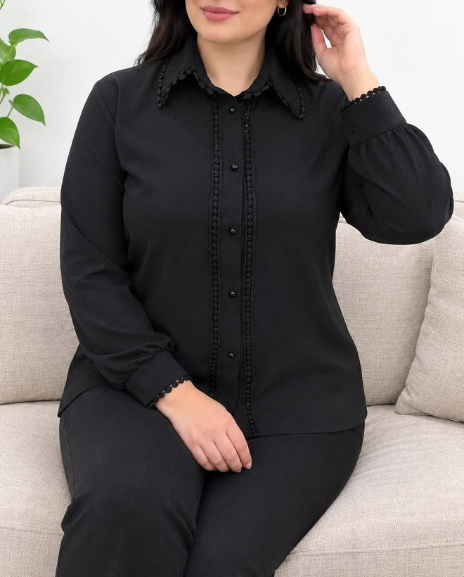 شومیز مجلسی الیزه مدل نگارا سابزبندی ۳۶تا۶۲