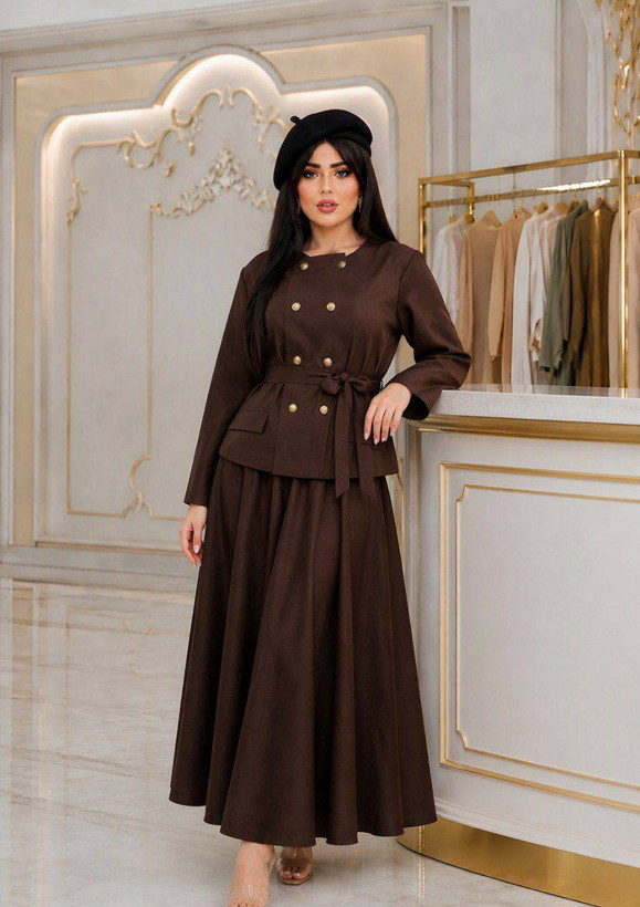 کت دامن بلند مازراتی مدل دلربا