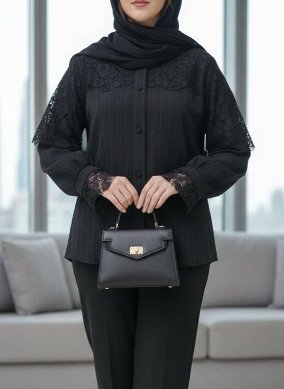 شومیز مجلسی زنانه جنس توکی کراش درجه یک مدل دلانا