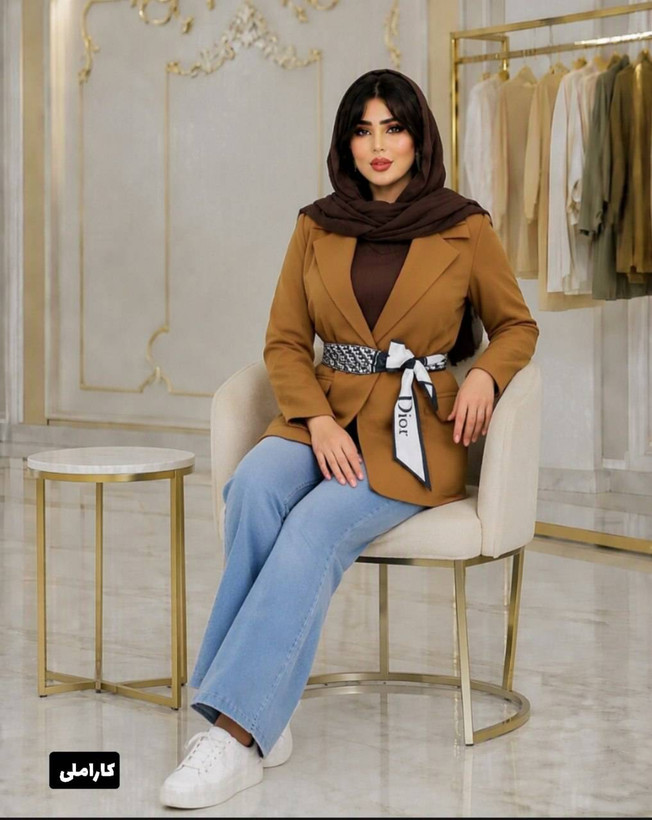 کت کمردار مازراتی دیور dior