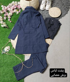 ست مانتو شلوار اداری زنانه پرشیا دونخ اطلس حراااج استثنایی