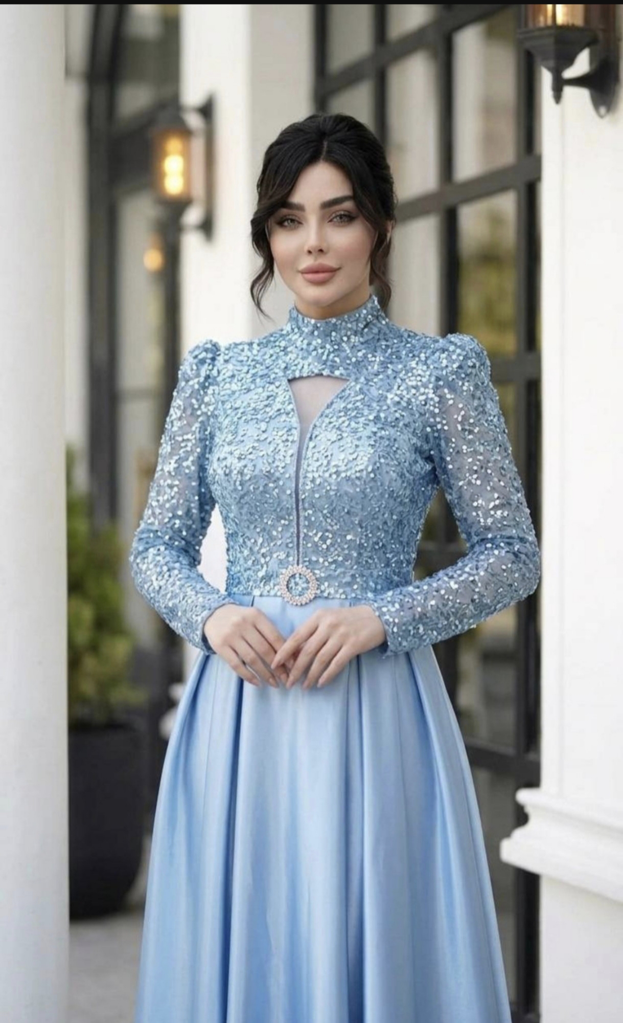 ماکسی مجلسی زنانه شاین وساتن ال ایکس سیندرلا