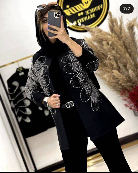ست  زنانه کت و شلوار مجلسی شیک و پرطرفدار  گلبرگ