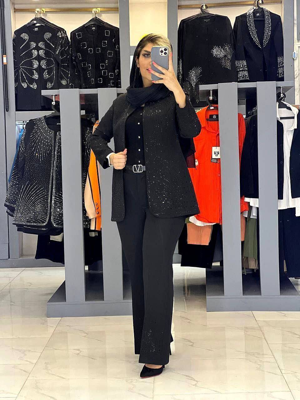 ست زنانه کت و شلوار مجلسی مازراتی اعلا. مدل دیاموند
