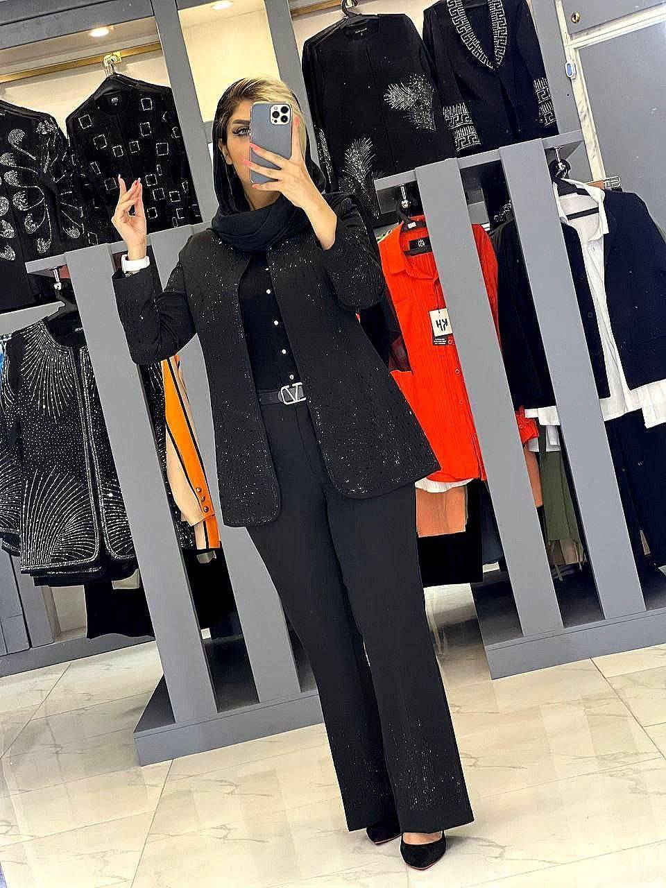 ست زنانه کت و شلوار مجلسی مازراتی اعلا. مدل دیاموند