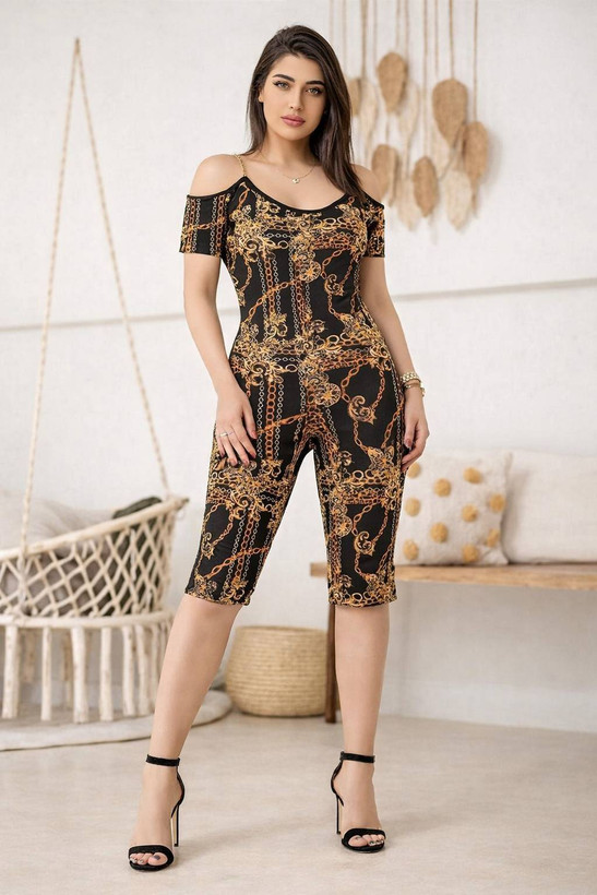 ست تاپ شلوارک زنانه ویسکوز فلامنت فول کش منیژه