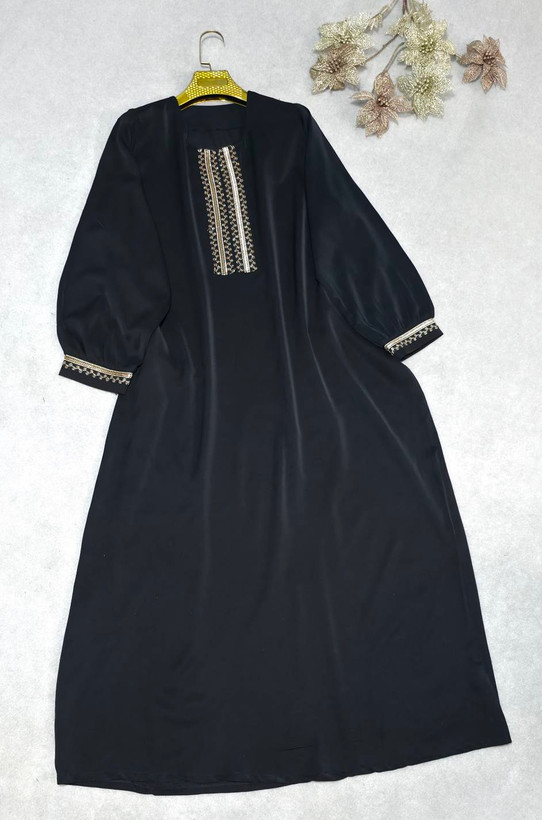 مانتو عبایی زنانه الیزه مدل آسیه