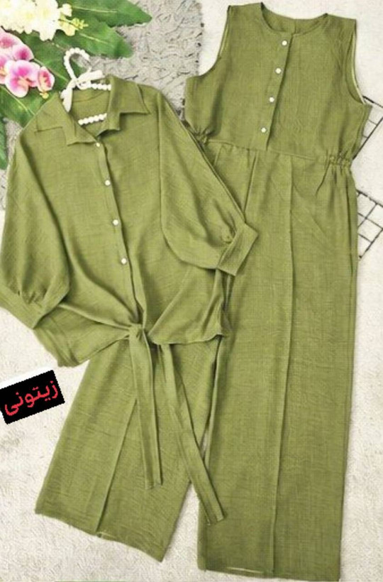 ست زنانه کت اورال شانتون درجه یک نوژان