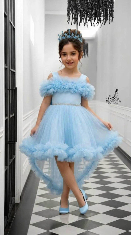 مجلسی دخترانه 4تا12 سال تور مدل پرنسس