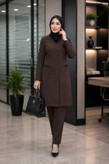 مانتو شلوار اداری زنانه مازراتی درجه یک مونا