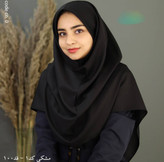 مقنعه اداری زنانه جنس نخ بروجرد اصلی قد ۱۰۰